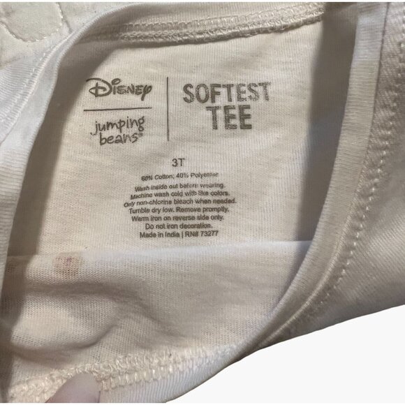 Disney Jumping Beans Toddler Girls Size 3 Minnie Mouse Softest Tee Twins Multipl - Picture 3 of 4
